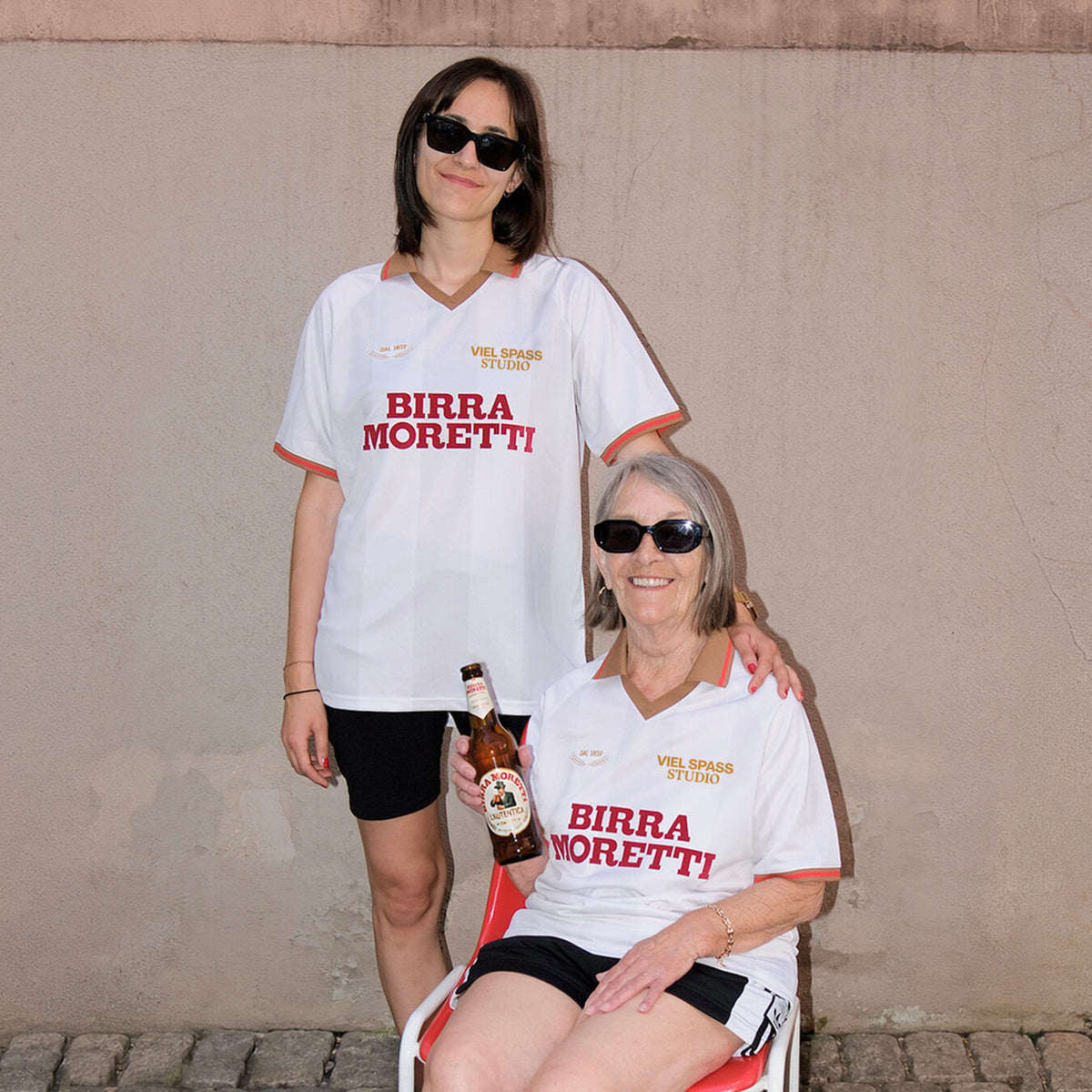 Birra Moretti × Viel Spass Studio Streetwear Trikot