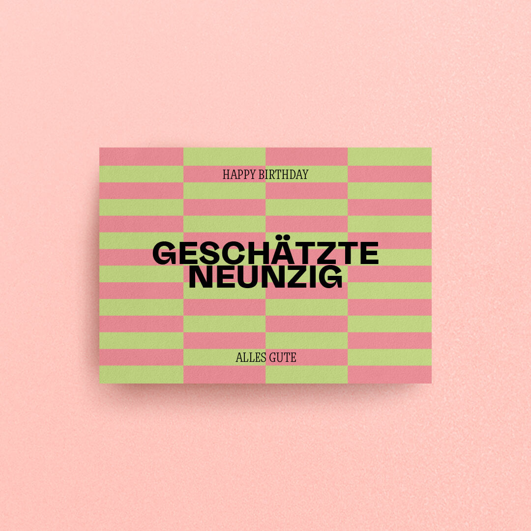 Immer passende Geburtstagskarten, Din A6 – studio ciao