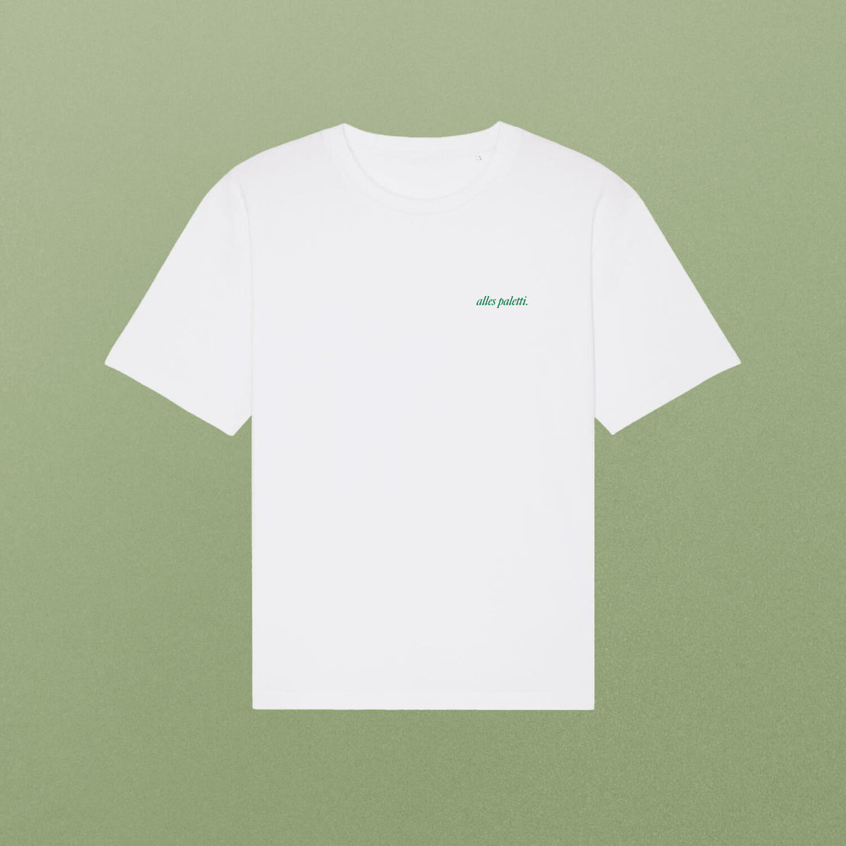 "Bauch voll Spaghetti, alles paletti" T-Shirt (unisex) – studio ciao