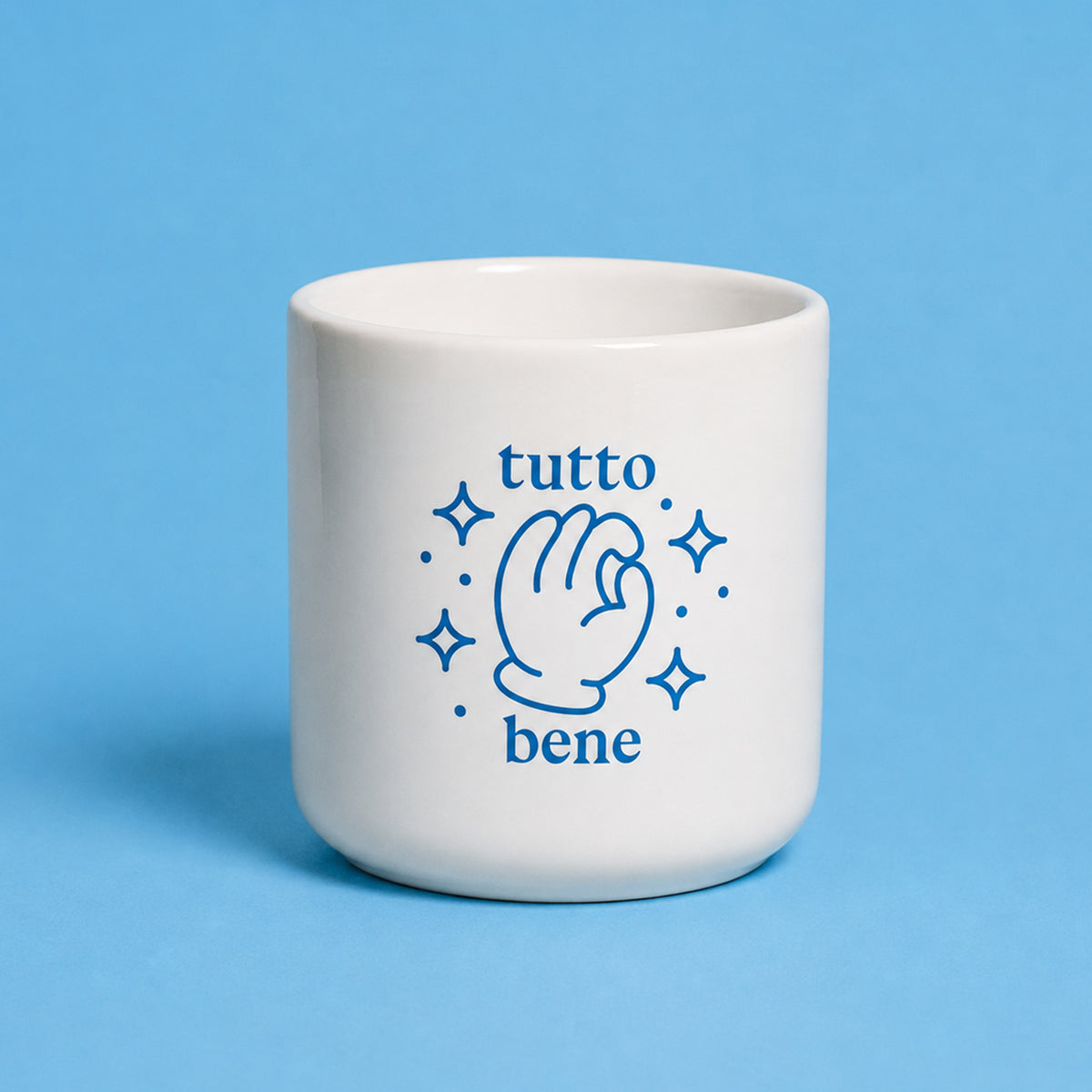 tutto bene Porzellanbecher – studio ciao