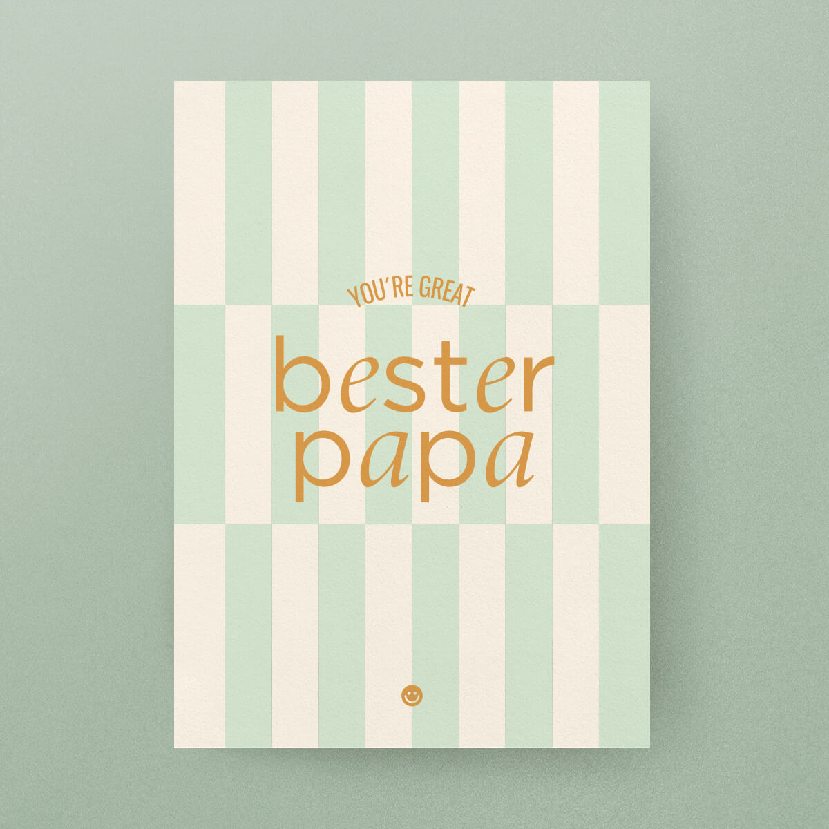 Bester Papa Postkarte, Din A6 – B2B