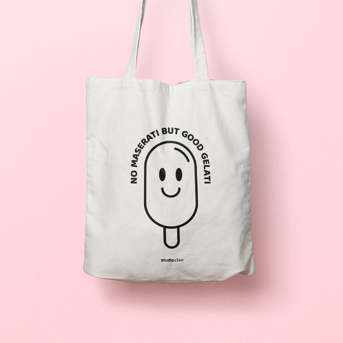 Jutebeutel von studio ciao mit Eis Motiv