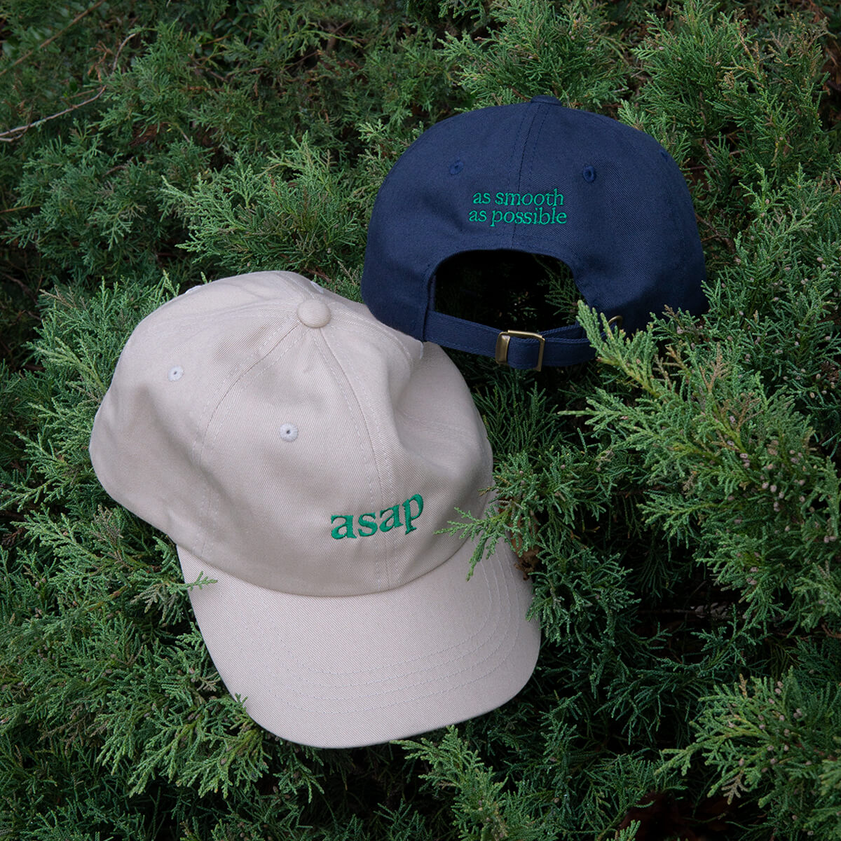 ASAP, as smooth as possible Cap, dunkelblau – B2B