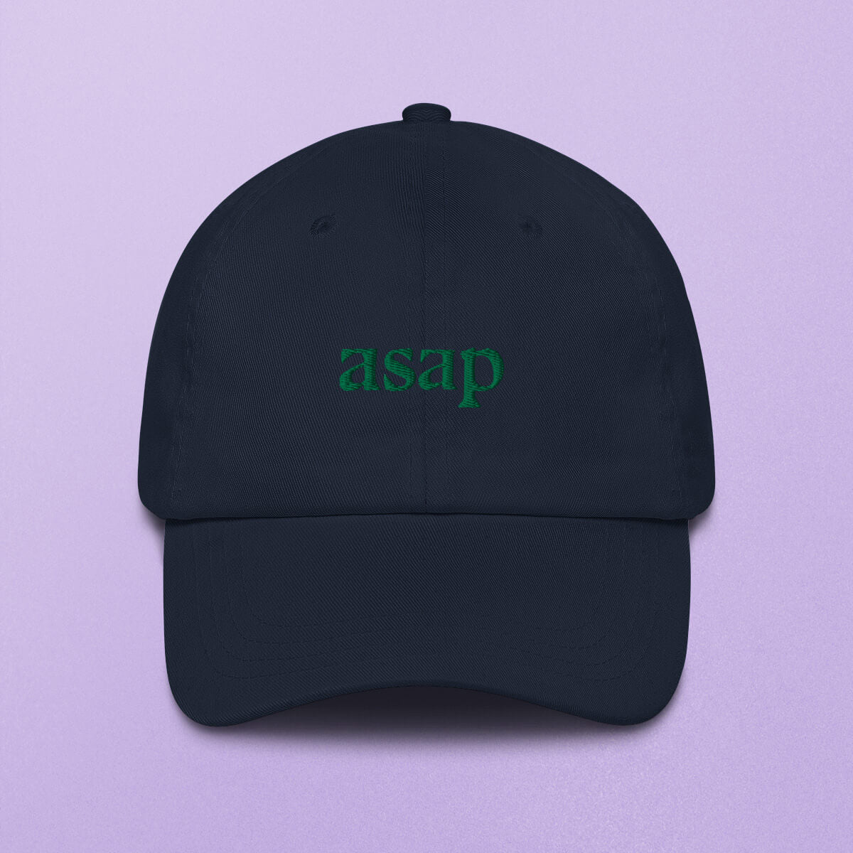 ASAP, as smooth as possible Cap, dunkelblau – B2B