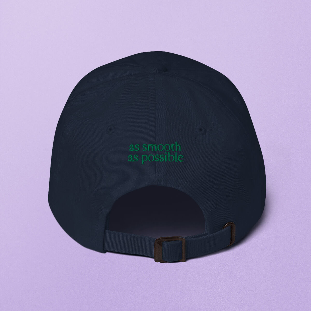 ASAP, as smooth as possible Cap, dunkelblau – B2B